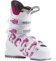 Rossignol Fun Girl J4 - scarponi sci alpino - bambine, White/Red
