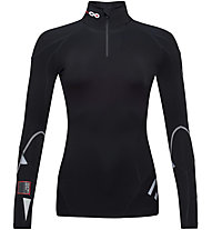 Rossignol W Infini Compression Race Top - Langlaufshirt - Damen, Black