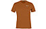 Salewa Alpine Hemp M Logo -  T-shirt arrampicata - uomo, Dark Orange/White