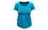 Salewa W Alpine Hemp Print S/S - T-shirt - donna, Light Blue