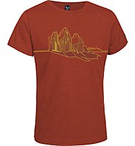 Salewa Dimai Dry'ton - T-Shirt trekking - uomo, Terracotta