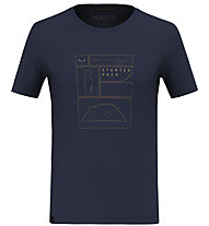 Salewa Eagle Pack Dry M - T-shirt - uomo, Dark Blue
