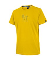 Salewa Fanes Cow Dry - Funktionsshirt Kurzarm - Herren, Yellow