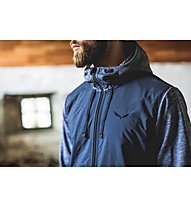 Salewa Fanes Hybrid - giacca con cappuccio trekking - uomo, Blue
