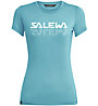 Salewa Graphic Dri-Rel W S/S Tee - T-Shirt - Damen, Azure/White