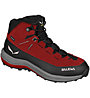 Salewa Mtn Trainer 2 Mid Ptx Book - scarpe trekking - bambino, Red/Black