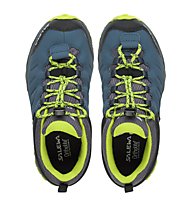 Salewa Mtn Trainer Waterproof - scarpe da trekking - bambino, Blue