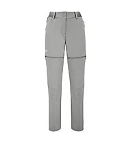 Salewa Pedroc 2 DST 2/1 - pantaloni zip-off - donna, Light Grey