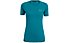 Salewa Pedroc Hybrid Dry - t-shirt sport di montagna - donna, Light Blue