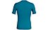 Salewa Pedroc Print Dry - T-Shirt Trekking - Herren, Blue/Green