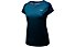 Salewa Pedroc Printed - Kurzarm-Shirt Bergsport - Damen, Blue
