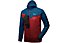Salewa Pedroc Wind - giacca a vento trekking - uomo, Blue/Red