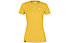 Salewa Puez Dolomites Hemp W - T-Shirt - Damen, Yellow/White