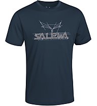 Salewa Puez (Dreizin) Dry'ton - T-shirt trekking - uomo, Black