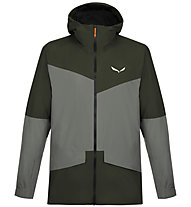 Salewa Puez GTX 2L M - giacca trekking - uomo , Dark Green/Grey