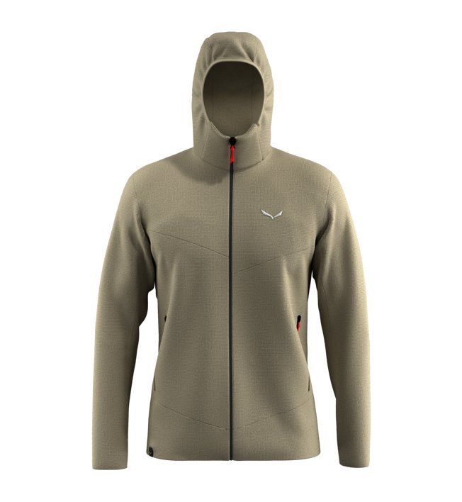 Salewa Puez Rocca Pl Hd M - felpa in pile - uomo, Light Brown