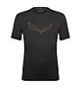 Salewa Pure Eagle Frame Dry M - T-Shirt- Herren , Black