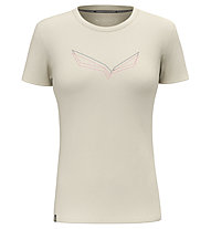 Salewa Pure Eagle Frame Dry W - T-Shirt- Damen , Beige/Pink