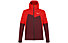 Salewa Sella DST M - giacca alpinismo - uomo , Dark Red/Red