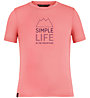 Salewa Simple Life Dri-Rel K - T-shirt - bambino, Pink