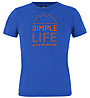 Salewa Simple Life Dri-Rel K - T-shirt - bambino, Light Blue/Red