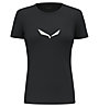 Salewa Solid Dri-Release - T-Shirt Bergsport - Damen, Black/White