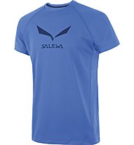 Salewa Solidlogo DRY - T-Shirt arrampicata - uomo, Blue