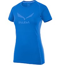Salewa Solidlogo DRY - T-shirt trekking - donna, Blue
