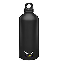 Salewa Traveller Alu Bottle 0,6 L - borraccia, Black