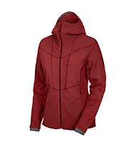 Salewa Tridentina PTC - giacca con cappuccio alpinismo - donna, Velvet Red