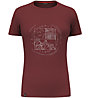 Salewa X-Alps W - T-shirt - donna, Dark Red
