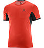 Salomon Agile + - T-Shirt Kurzarm - Herren, Red