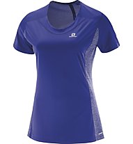Salomon Agile - maglia trail running - donna, Blue