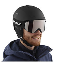 Salomon Pioneer LT CA - casco sci alpino, Matte Black
