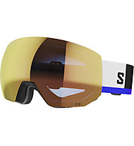 Salomon Radium Pro SIGMA - Skibrille, White/Blue/Black