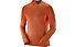 Salomon Trail Runner LS Tee M - maglia running, Orange/Blue
