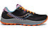 Saucony Peregrine 11 W - scarpe trailrunning - donna, Black/Orange