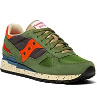 Saucony Shadow O' - Sneakers - Herren, Green/Grey/Orange