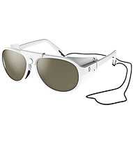 Scott Cervina - occhiali da ghiacciaio, White/Brown