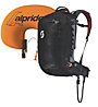 Scott Guide AP 30 Kit - zaino airbag, Black/Orange