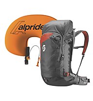 Scott Guide AP 40 Kit - zaino airbag, Grey/Orange