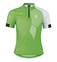 Scott Trail 40 S/SL Junior Shirt, Classic Green/White