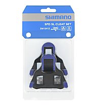 Shimano SM-SH12 - Pedalplatten Rennradpedale, Blue/Black