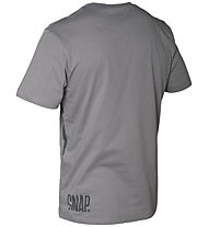 Snap Pattern - T-shirt - Herren, Dark Grey