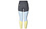 Snap Three Colored - pantaloni arrampicata - donna, Grey/Blue/Yellow