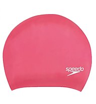 Speedo Long Hair - Badekappe, Pink