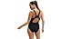 Speedo Placement Muscleback W - costume intero - donna, Black