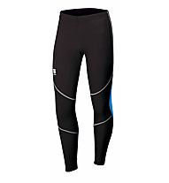 Sportful Pantaloni da fondo Cardio Tech Tight, Black/Light Blue