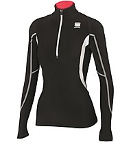 Sportful Cardio Tech Top langärmliges Langlaufshirt für Damen, Black
