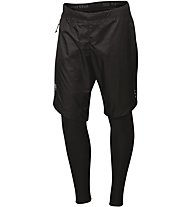 Sportful Cardio Wind - pantaloni sci di fondo - uomo, Black